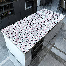 Самоклеюча плівка рожева мозаїка 0,45х10м SW-00001233, фото 5