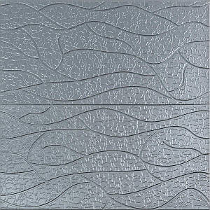 Панель 3D Silver 700*700*6mm (D) SW-00001951