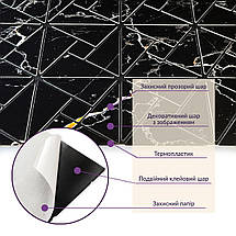 Самоклеюча PET мозаїка 30*30CM*4MM (D) SW-00002446, фото 5