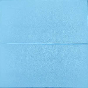 Декоративні 3д панелі для стін що миються 700х600х5мм Самоклеючі 3 D панелі колір блакитні блоки