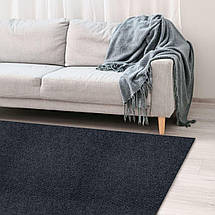 Самоклеюча плитка під ковролін темно-сіра 600х600х4.5мм SW-00001288, фото 4