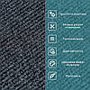 Самоклеюча плитка під ковролін темно-сіра 600х600х4.5мм SW-00001288, фото 6