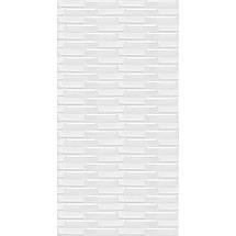 Декоративні 3д панелі для стін в рулоні що миються біла кладка 3080x700x5мм Самоклеючі 3 D панелі, фото 3