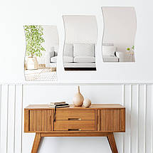 Дзеркало акрилове самоклеюче 270*420мм*2мм SW-00001519, фото 3