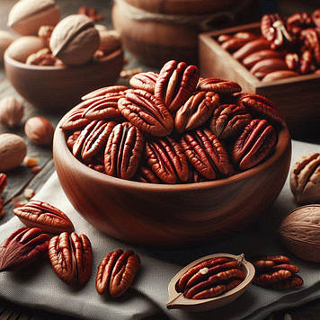 Пекан горіх очищений сирий