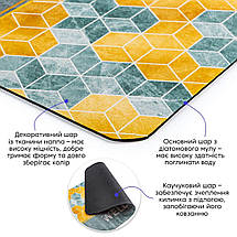 Вологопоглинаючий килимок куби "Welcome" 38*58CM*3MM (D) SW-00001561, фото 4