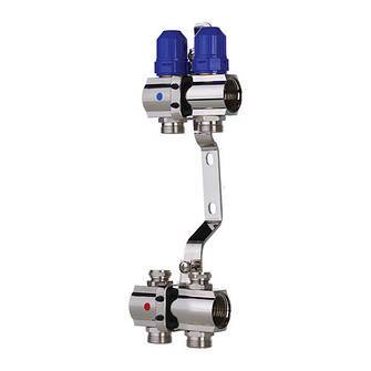 Колекторний блок із термостатичними клапанами KOER