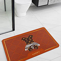 Вологопоглинаючий килимок "Happy" 38*58CM*3MM (D) SW-00001565, фото 3