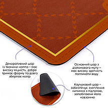 Вологопоглинаючий килимок "Happy" 38*58CM*3MM (D) SW-00001565, фото 4