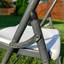 Складний стілець (стандартний тип) 47,5*59*86,5см белый SW-00001607, фото 4