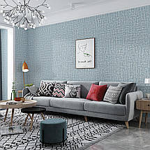 Миючі декоративні самоклеючі шпалери 2800*500*2,5мм YM-10 BLUE WHITE (D) SW-00002021, фото 3