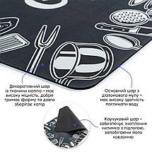 Влагопоглощающий коврик 50*80CM*3MM (D) SW-00001888, фото 4