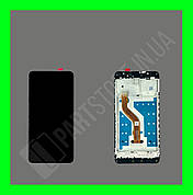 Дисплей Huawei Y7 2017 / Y7 Prime 2017 / Nova Lite Plus / Enjoy 7 Plus із сенсором та рамкою, чорний (оригінальні комплектуючі)