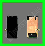 Дисплей LG V30 (H930/H930DS/H931/H932/H933/VS996), LG V30 Plus (LS998U/US998) з сенсором, чорний (переклеєне скло)