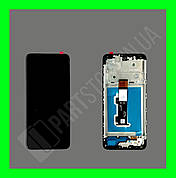 Дисплей Motorola Moto E40 (XT2159-9) із сенсором та рамкою, чорний (оригінальні комплектуючі)