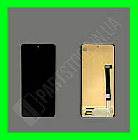 Дисплей Motorola Moto Edge 20 / Edge 20 Pro із сенсором, чорний (IPS, оригінал Китай)