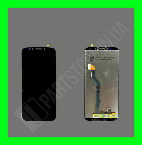 Дисплей Motorola Moto G6 Play (XT1922) / Moto E5 із сенсором, чорний (оригінальні комплектуючі), фото 1