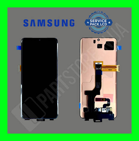 Дисплей Samsung G985 S20+ (GH96-13030A) сервісний оригінал без рамки (відновлене скло), фото 1