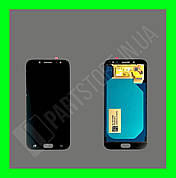 Дисплей Samsung SM J730 J7 2017 із сенсором, чорний (TFT, оригінал Китай)