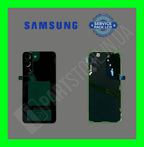 Кришка Samsung S901 Black S22 (GH82-27434A) сервісний оригінал, фото 1