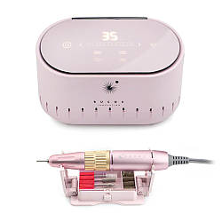 Фрезер Bucos Nail Drill X3 LIGHT PINK PRO, 35000 об/хв, 65 Вт.
