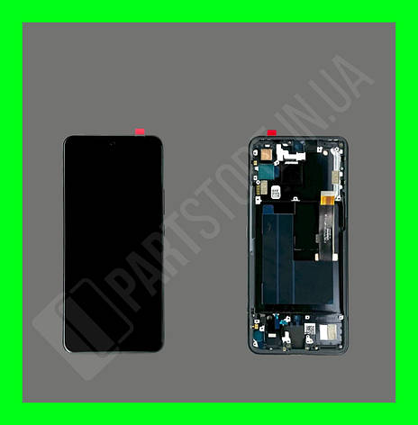 Дисплей ZTE Nubia Red Magic 6R із сенсором та рамкою, чорний (AMOLED, оригінальні комплектуючі), фото 1