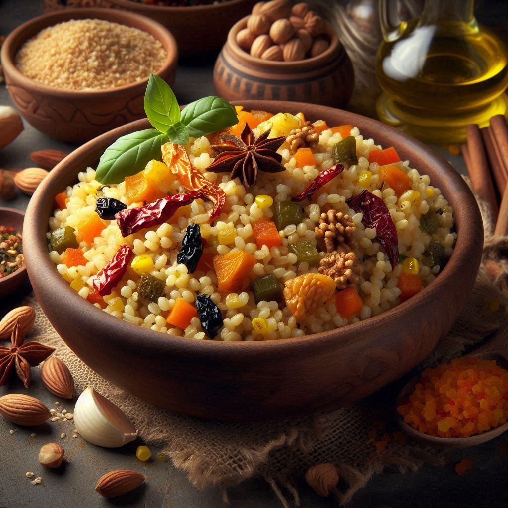 Булгур з овочами, фото 1