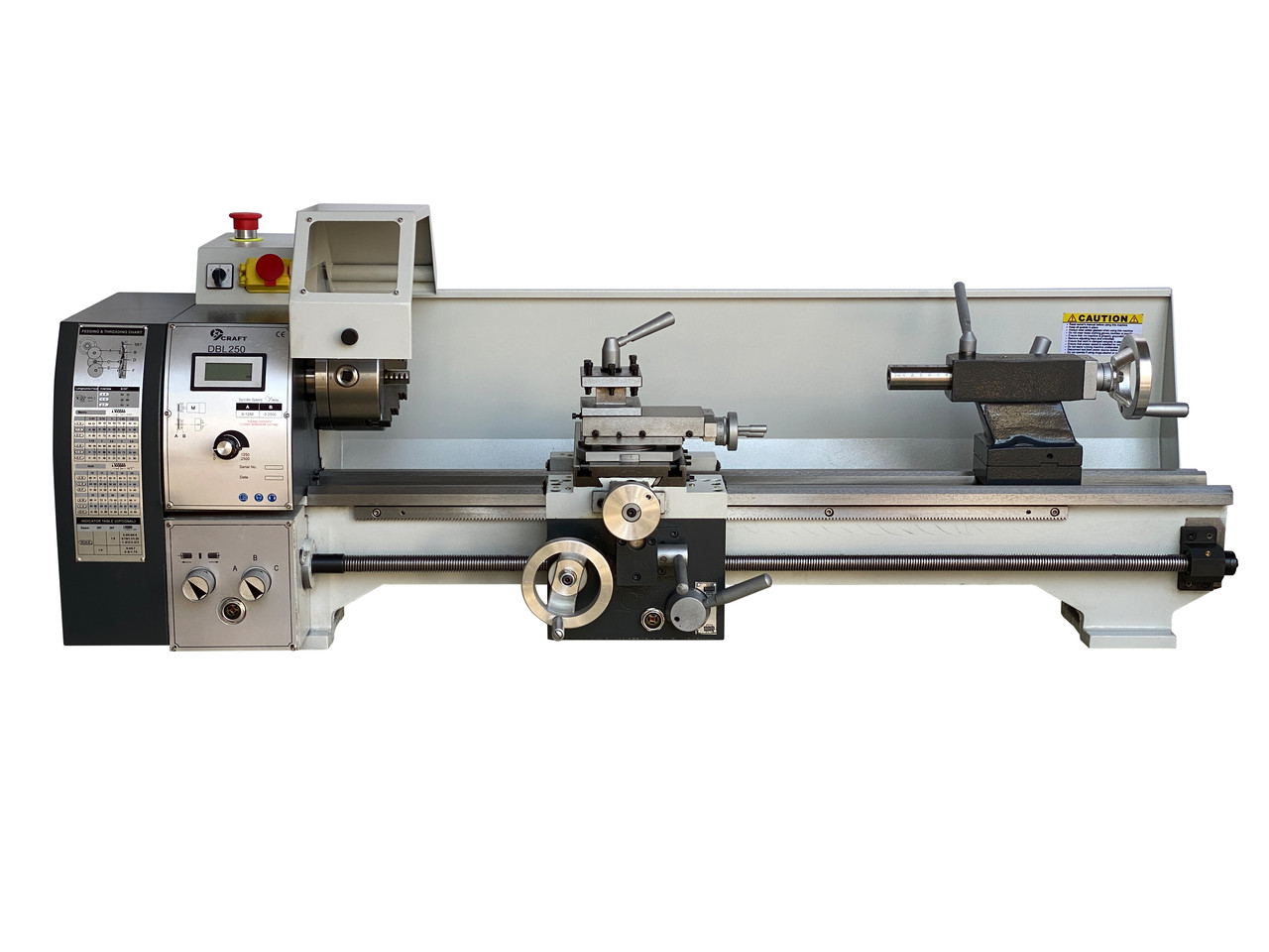 Токарно-гвинторізний верстат по металу 9craft DBL250 250х800 1100W 38 мм шпиндель