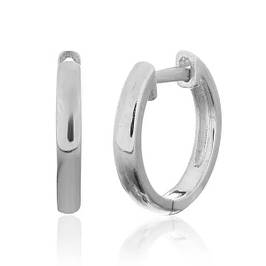 Срібні сережки без вставок