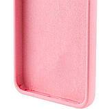 Чохол GETMAN Liquid Silk Full Camera для Xiaomi Redmi 13 4G / Poco M6 4G | TPU + Мікрофібра Рожевий / Pink, фото 3