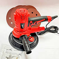 Машинка для шліфування шпаклівки, Машинка для затирання шпаклівки 1500 Вт/180 мм LEX (Польща), AMG