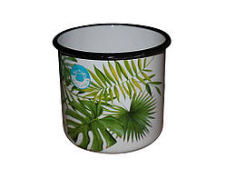 Кухоль єм. 1л /2 без крихти Монстера (I0107/2) ТМ IDILIA Solmir