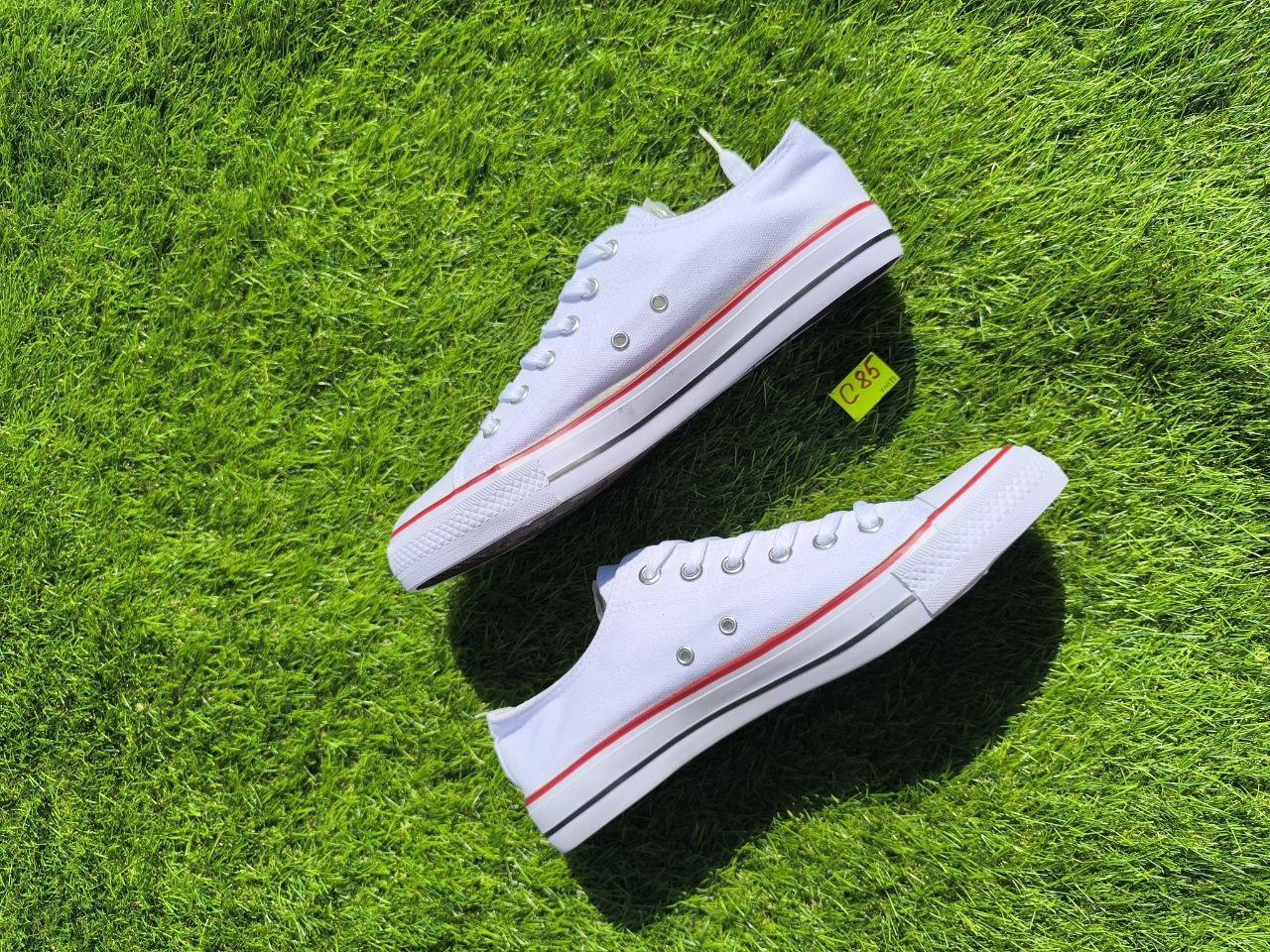 СКИДКА 44 р Білі кеди чоловічі конверси converse літні тканинні текстильні