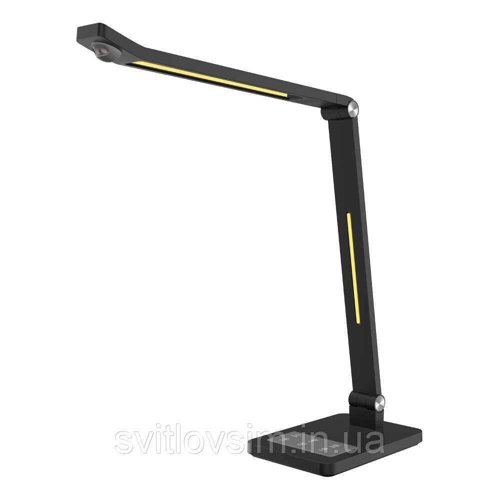 Світильник настільний LED HILTON 10W 3000-6500К чорний Violux, фото 1