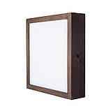 Світильник 4хЕ27 настінно-стельовий накладний Vesta 66382 натуральне дерево, фото 3