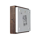 Світильник 4хЕ27 настінно-стельовий накладний Vesta 66382 натуральне дерево, фото 4