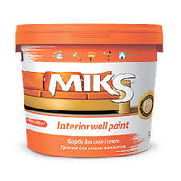 Фарба для стін та стель стійка  до  миття, біла ф.4,2кг