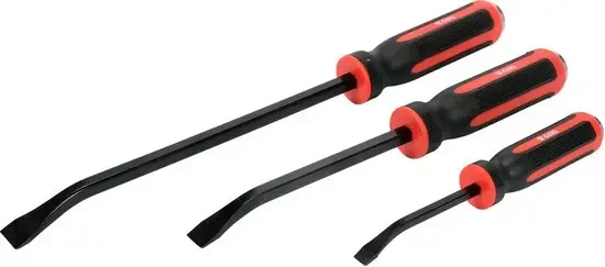 Набір ломів із ручками 11х205мм/16х310мм/21х400 мм YATO 3 шт.