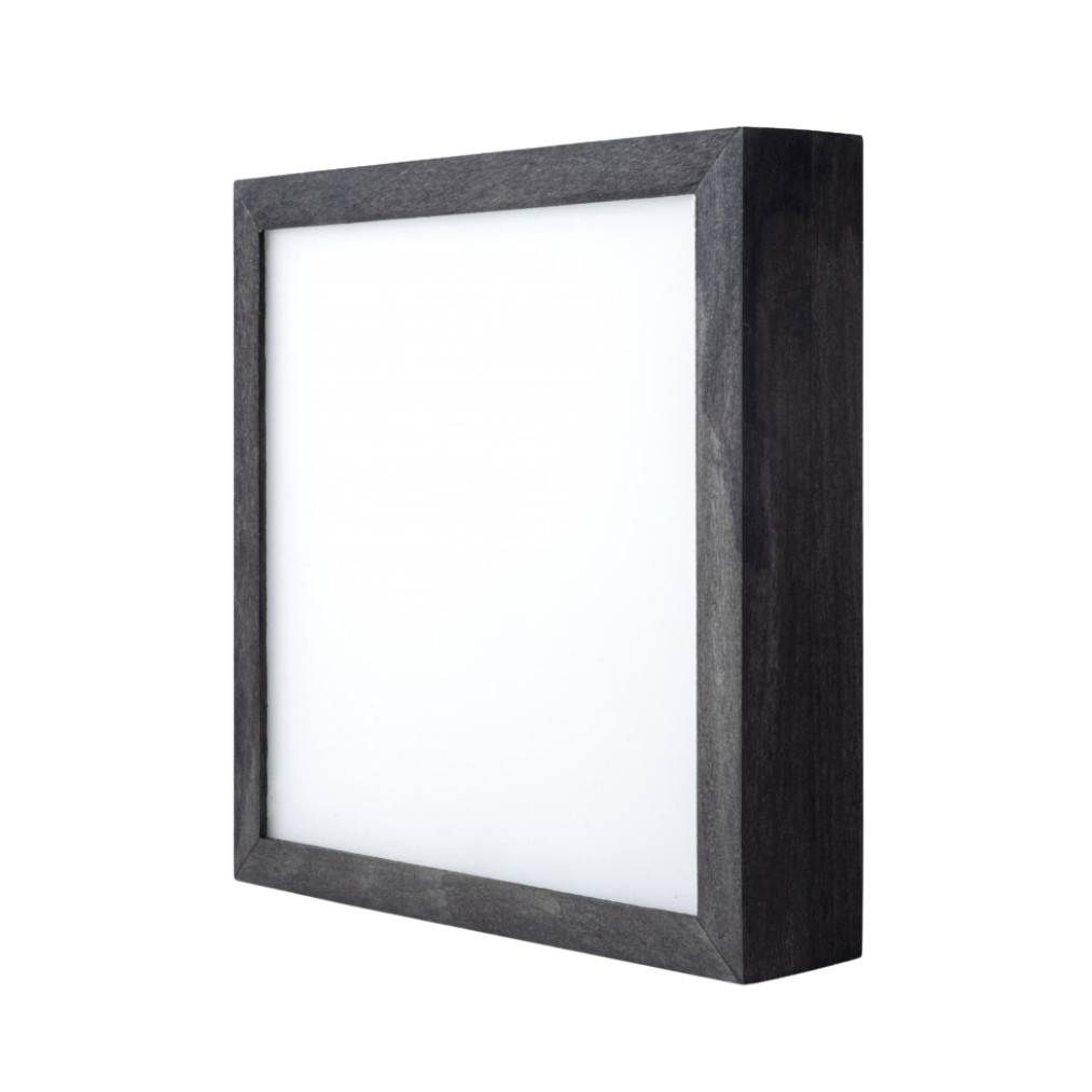 Світильник 4хЕ27 настінно-стельовий графіт 31,5х31,5 см Vesta 66382, фото 1