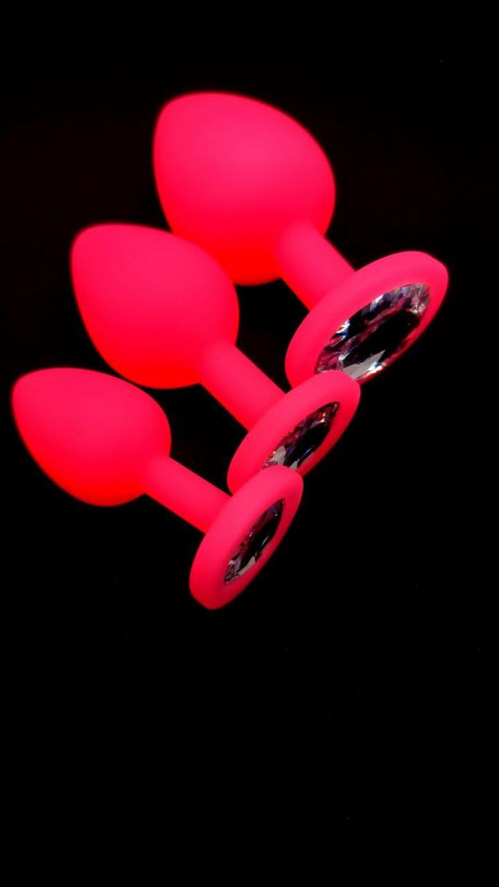 Силіконова анальна пробка, фото 1