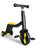 Самокат-біговел-велосипед Scooter 3in1 FL-868 фірмовий самокат-біговел, біговел для дитини, самокат, фото 8