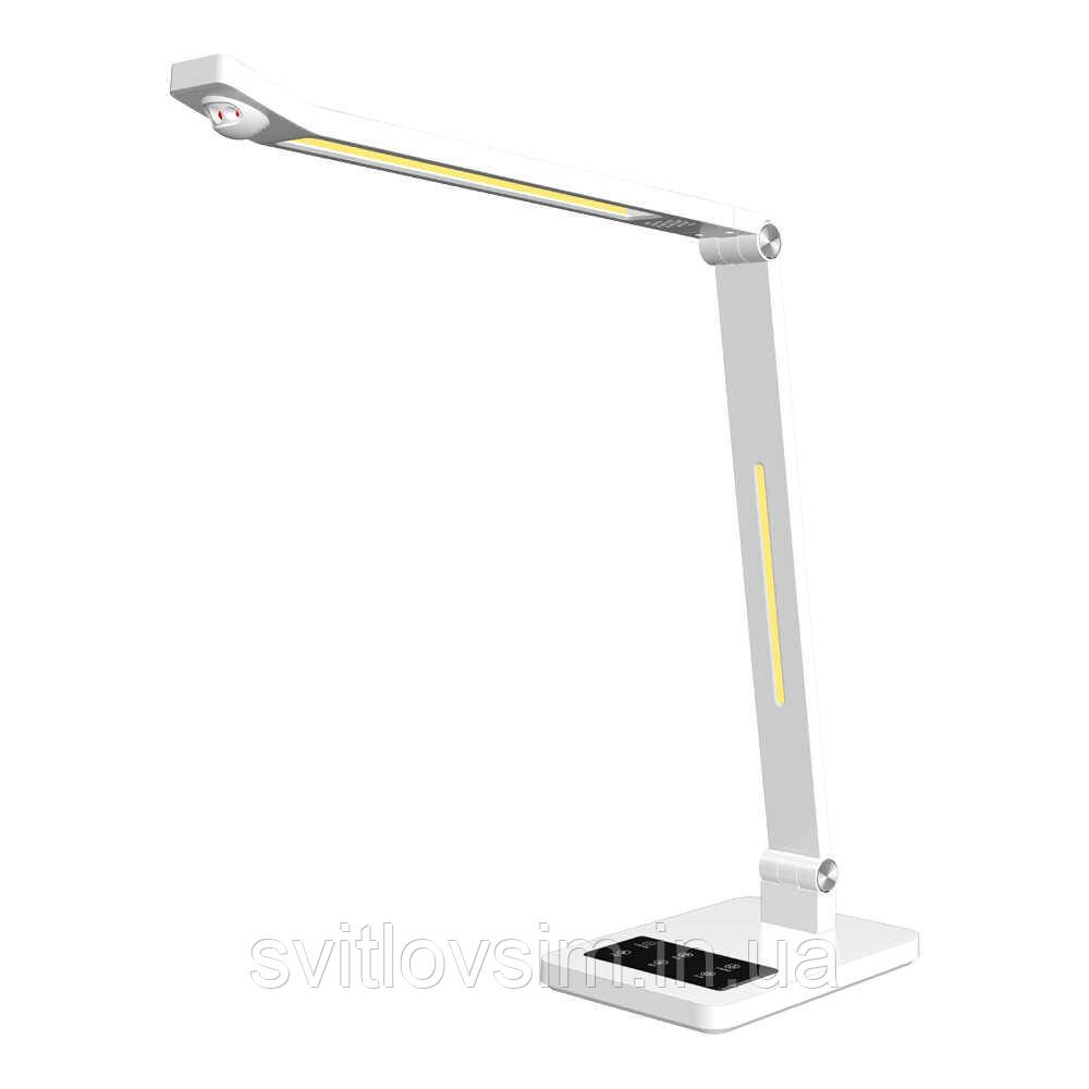 Світильник настільний LED HILTON 10W 3000-6500К білий Violux, фото 1