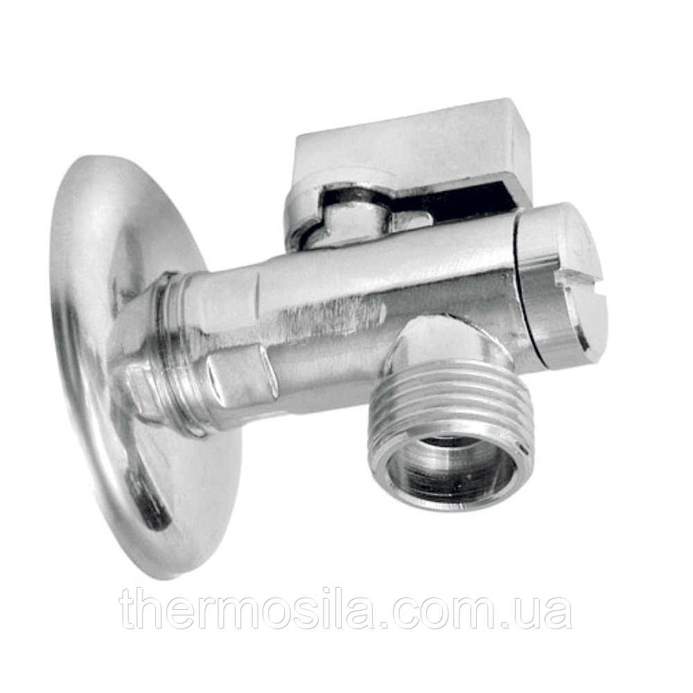 Кутовий вентиль з фільтром Slovarm 1/2"х1/2" (ТЕ-66FC)