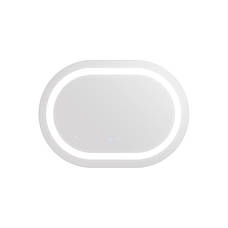 Дзеркало Qtap Gemini 500х700 з LED-підсвіткою Touch, з антизапотіванням, з димером, р. темп. кольору, фото 4