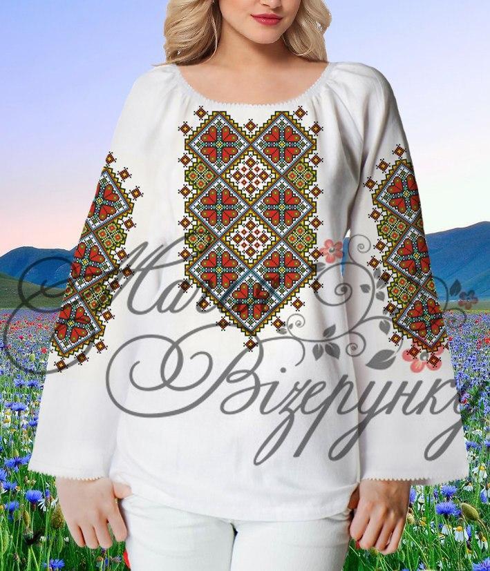 Заготовка для вишиванки Сорочка жіноча Н-079 ТМ "Магія візерунку", фото 1