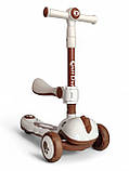 Самокат-біговел Cuest Dino 8102, фірмовий самокат-біговел, біговел для дитини, самокат, фото 2
