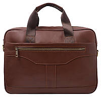 Портфель м'який шкіряний BUFFALO BAGS M8824C рудий