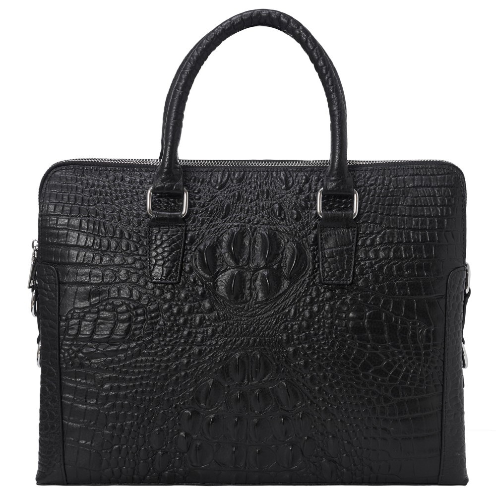 Портфель м'який шкіряний BUFFALO BAGS M17623A чорний крайко