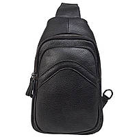 Шкіряний рюкзак через плече BUFFALO BAGS M9000A чорний