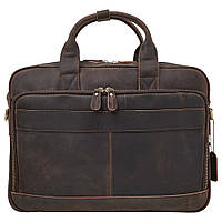 Портфель м'який шкіряний BUFFALO BAGS M8368C коричневий